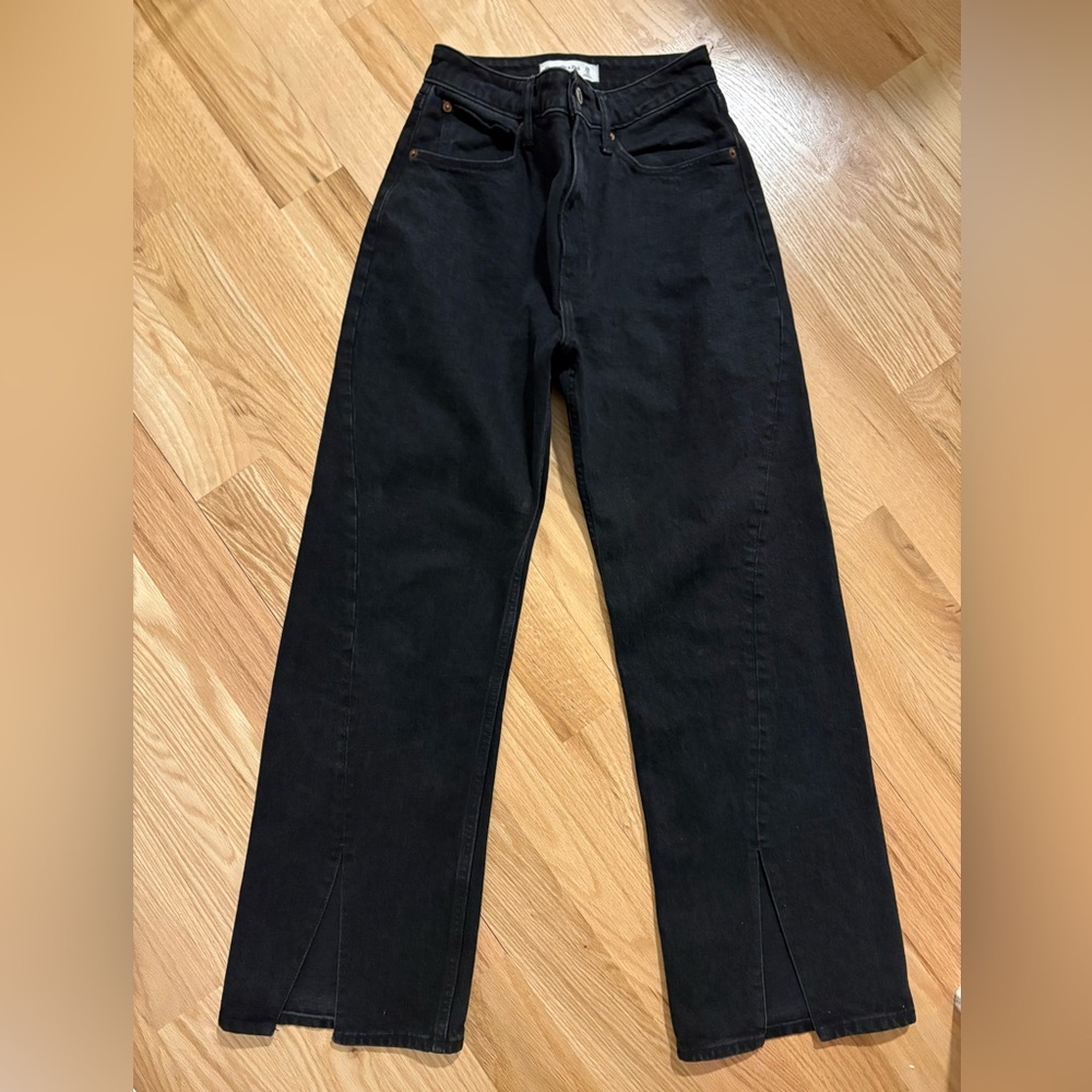 Abercrombie & Fitch curve love black jeans